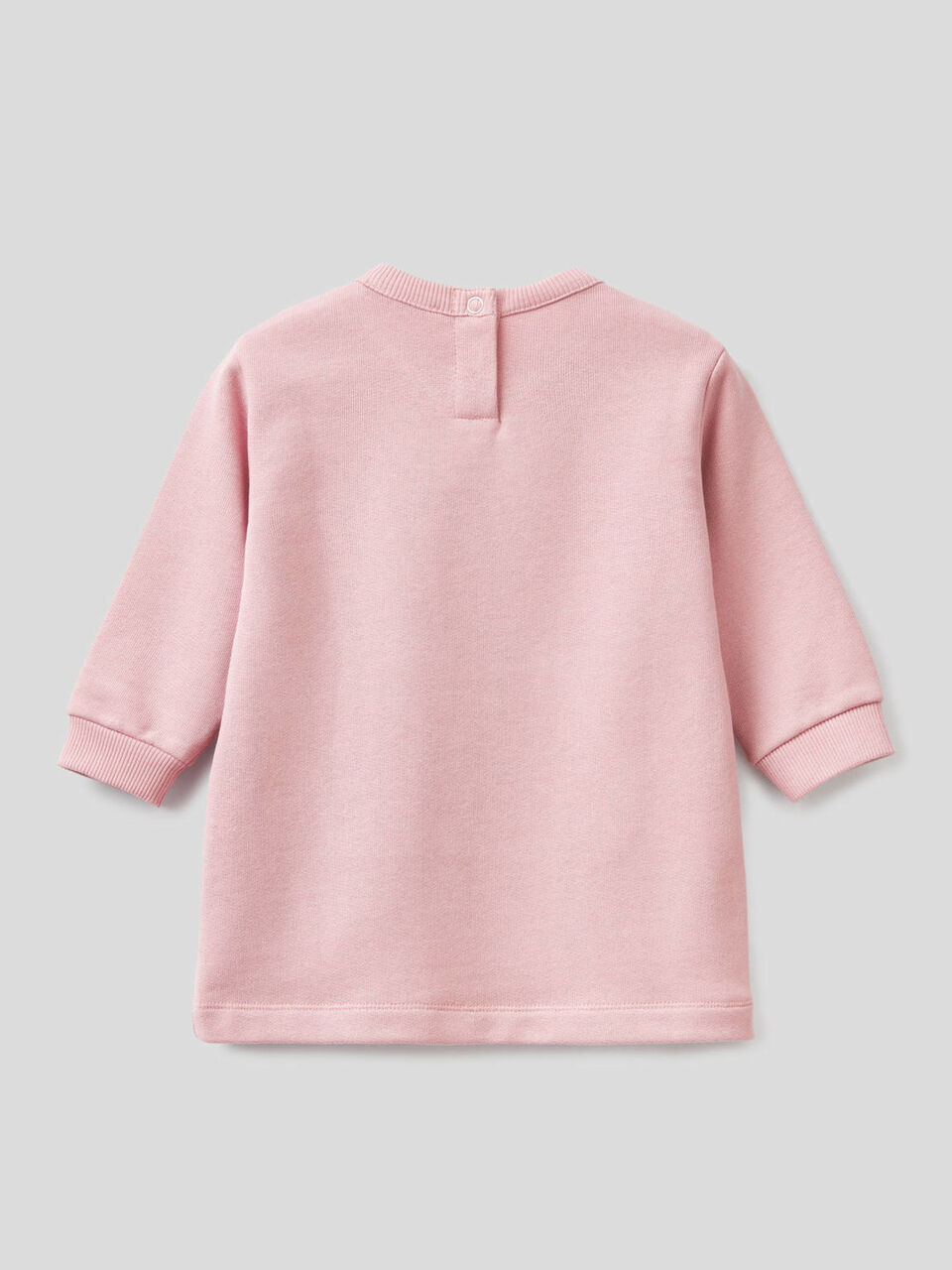 Sweat dress in pure cotton image number 2