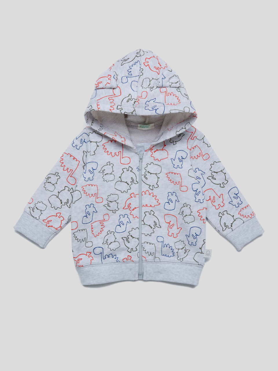 Hoodie with allover print image number 1