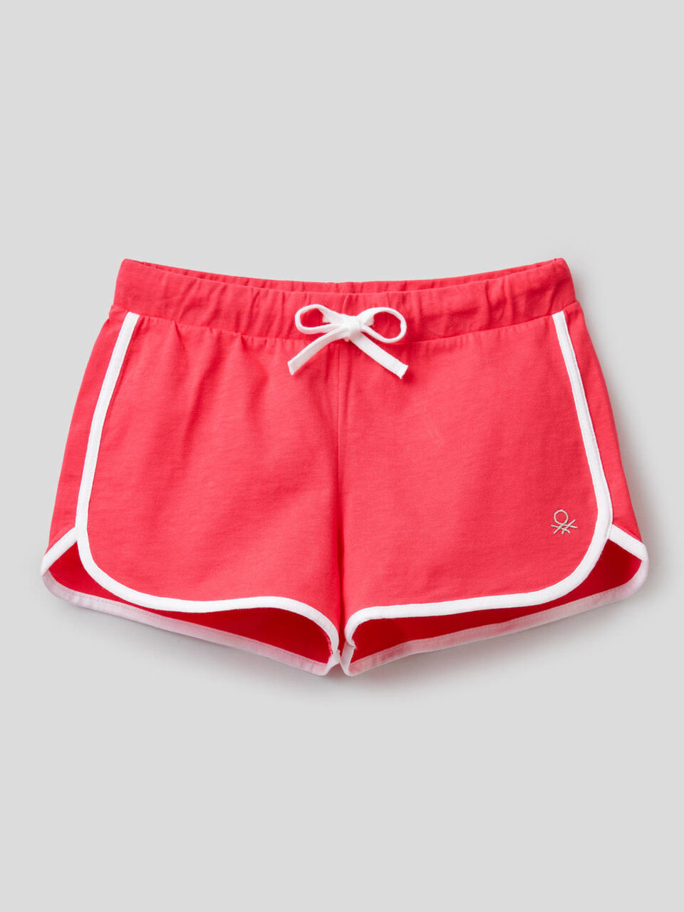 100% cotton runner style shorts image number 1