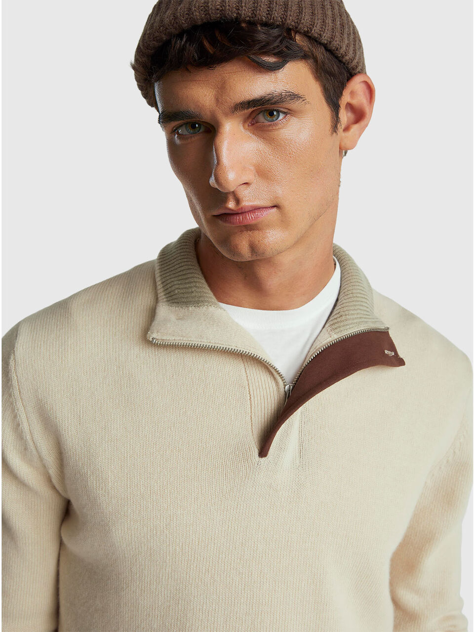 TURTLE NECK SWEATER Men image number null