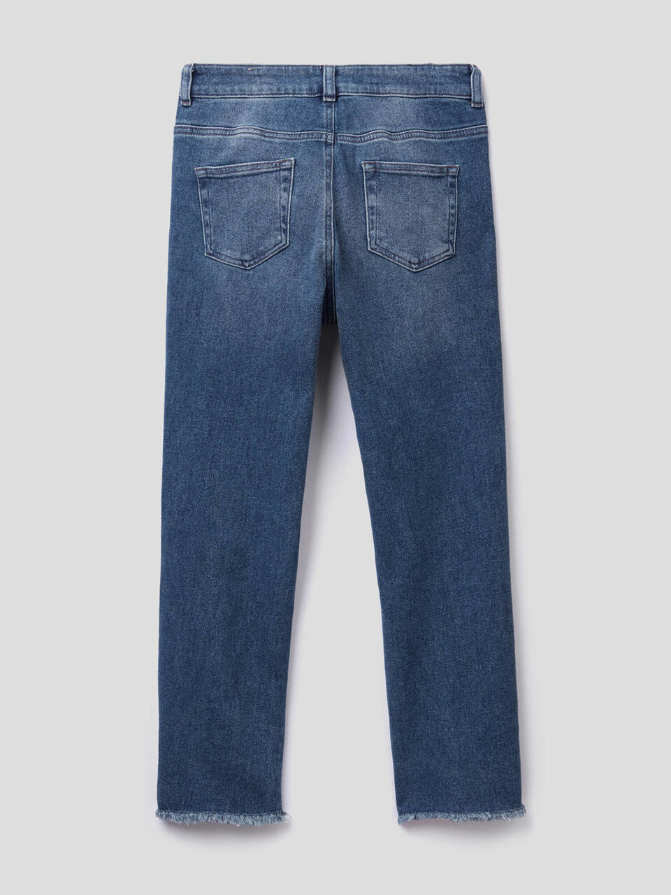 Cropped five pocket jeans image number 2