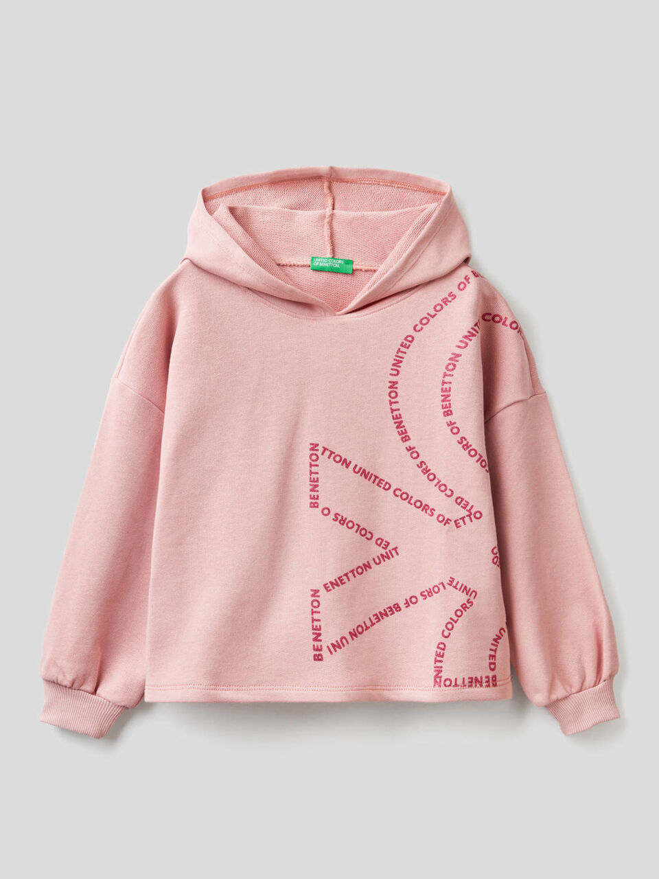 Boxy sweatshirt in 100% cotton image number 1