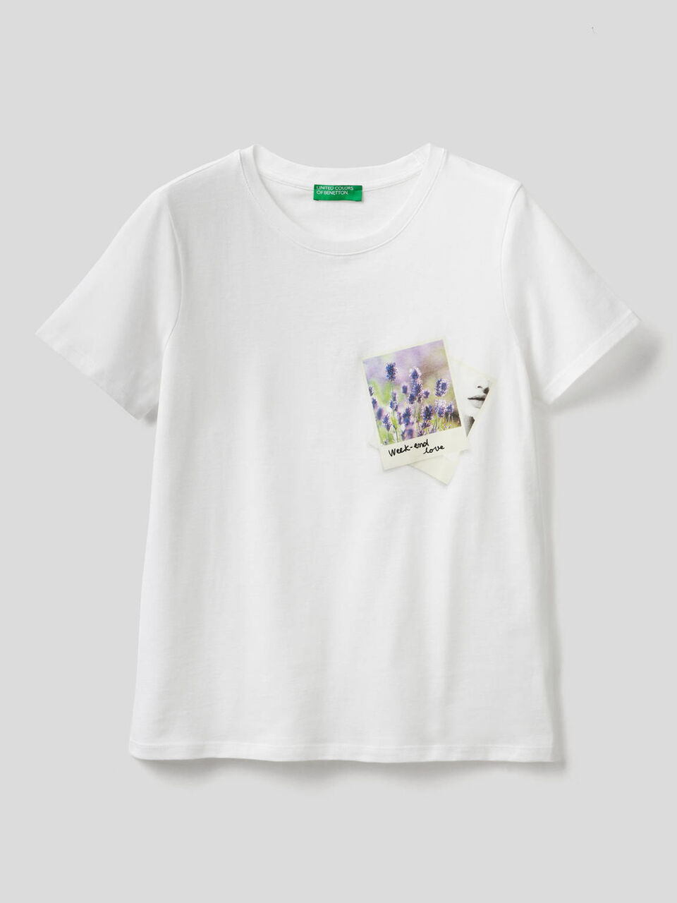 100% cotton t-shirt with print image number 1