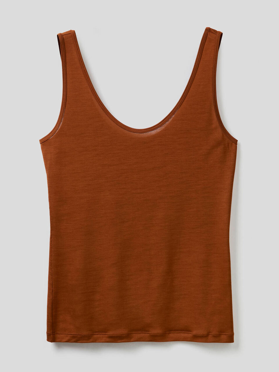 Tank top with round neck image number 1