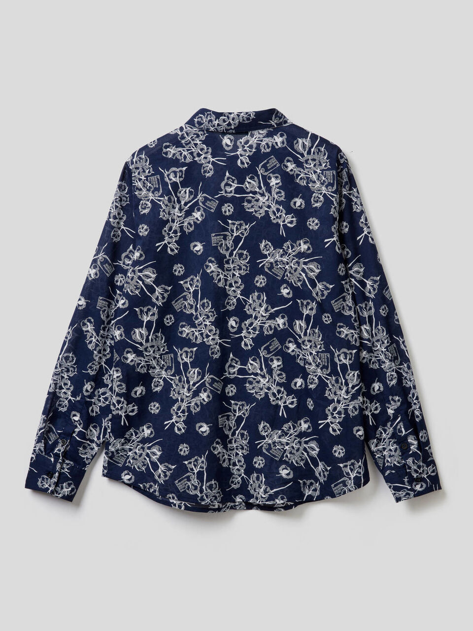Shirt with allover pattern image number 2