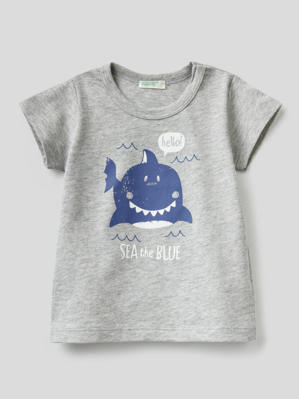 Organic cotton t-shirt with print image number 1
