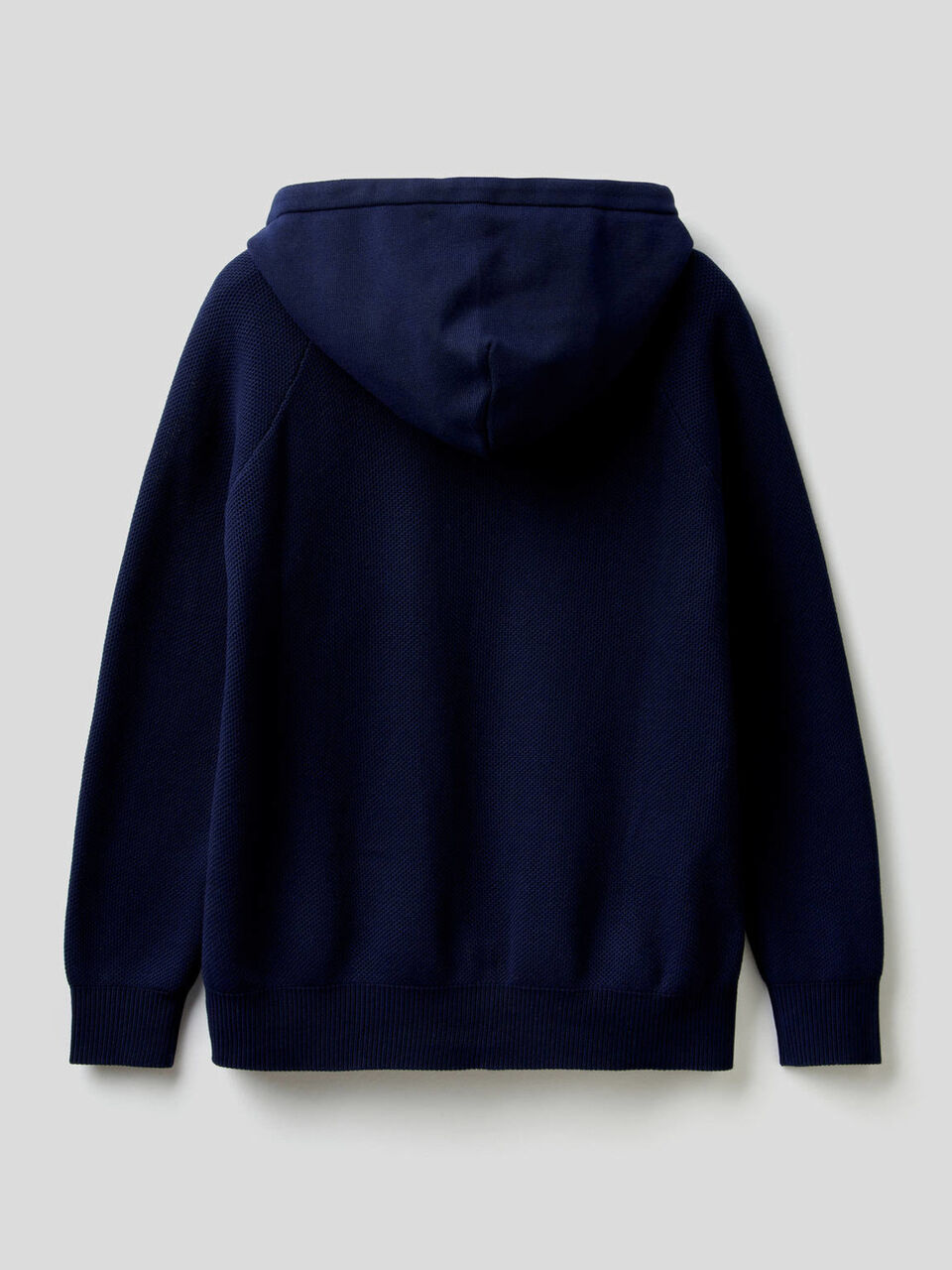 Sweater hood in cotton tricot image number 2