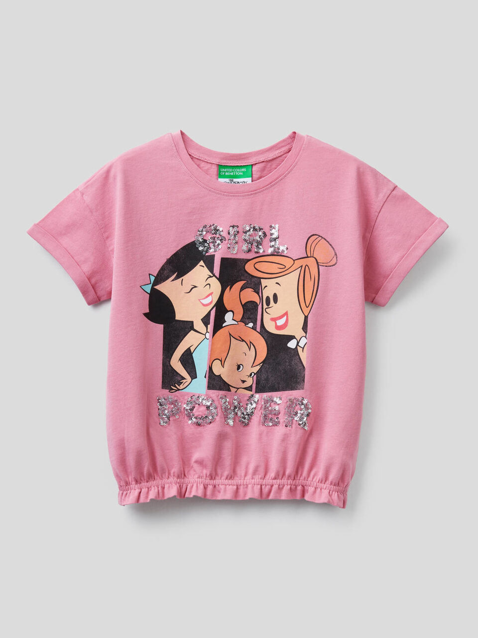 Cropped Flintstones t-shirt image number 1