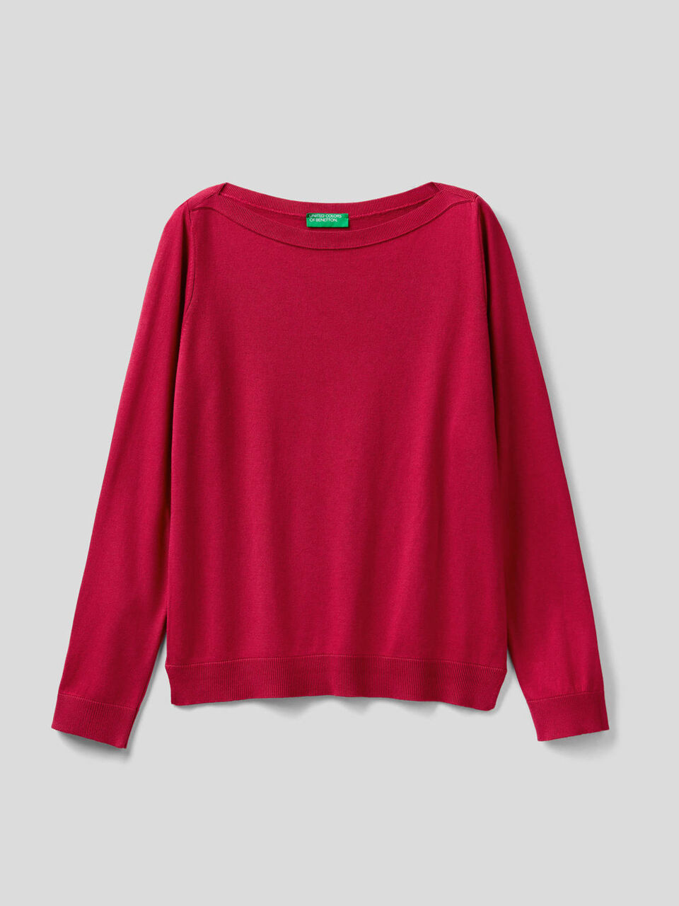 Boat neck sweater image number 1