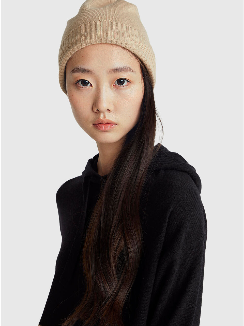 SWEATER W/HOOD Women image number null