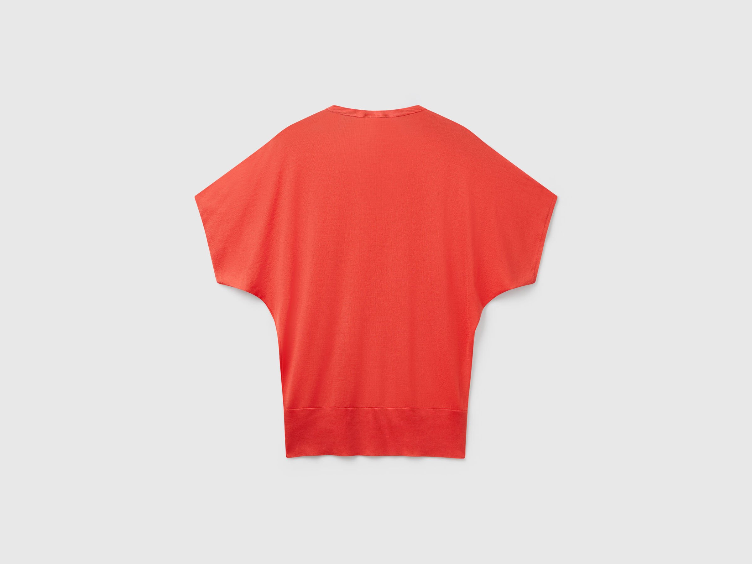 V NECK SWEATER H/S Women image number 4