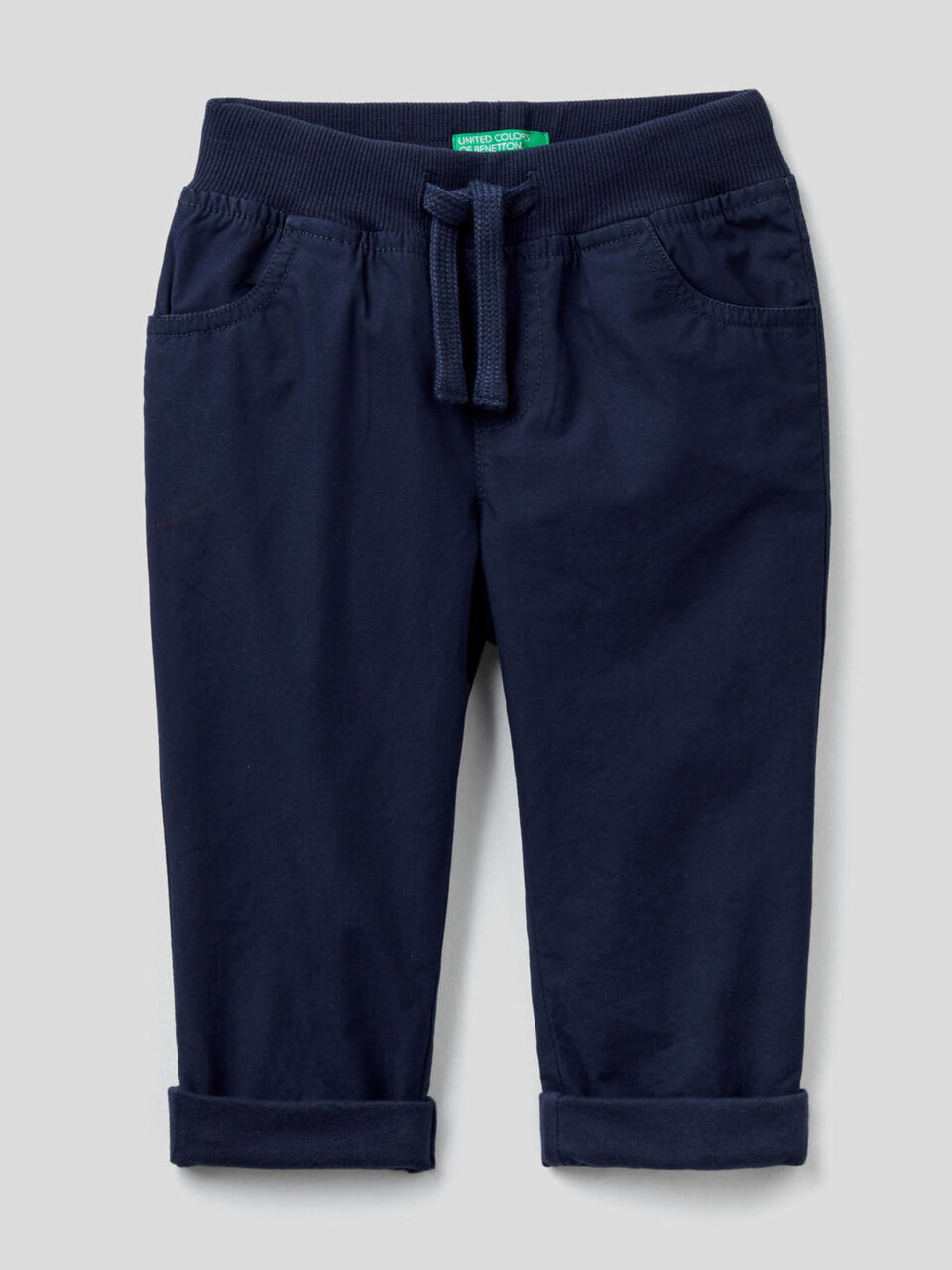 Trousers with drawstring image number 1
