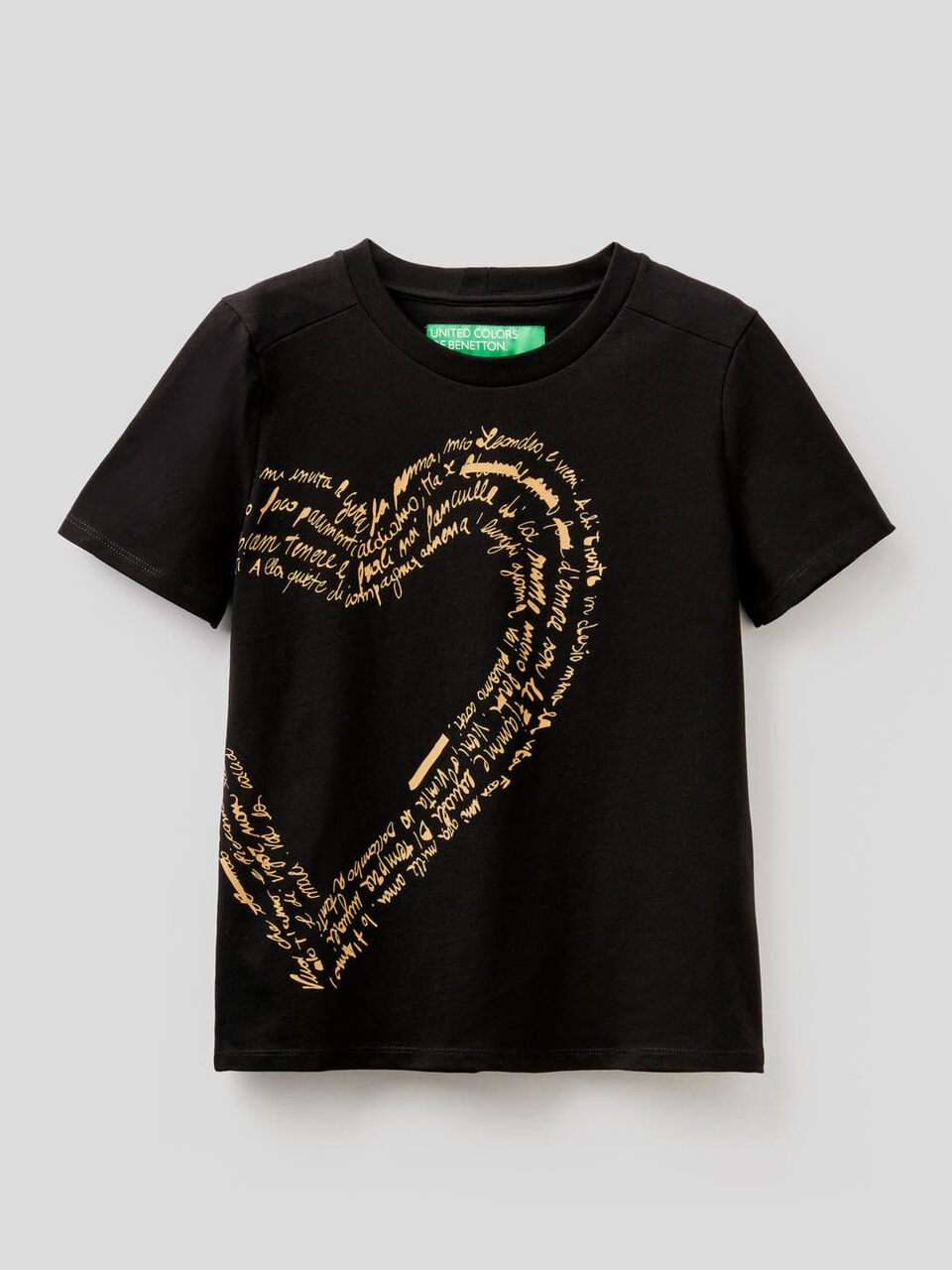 Organic cotton t-shirt with print image number 1