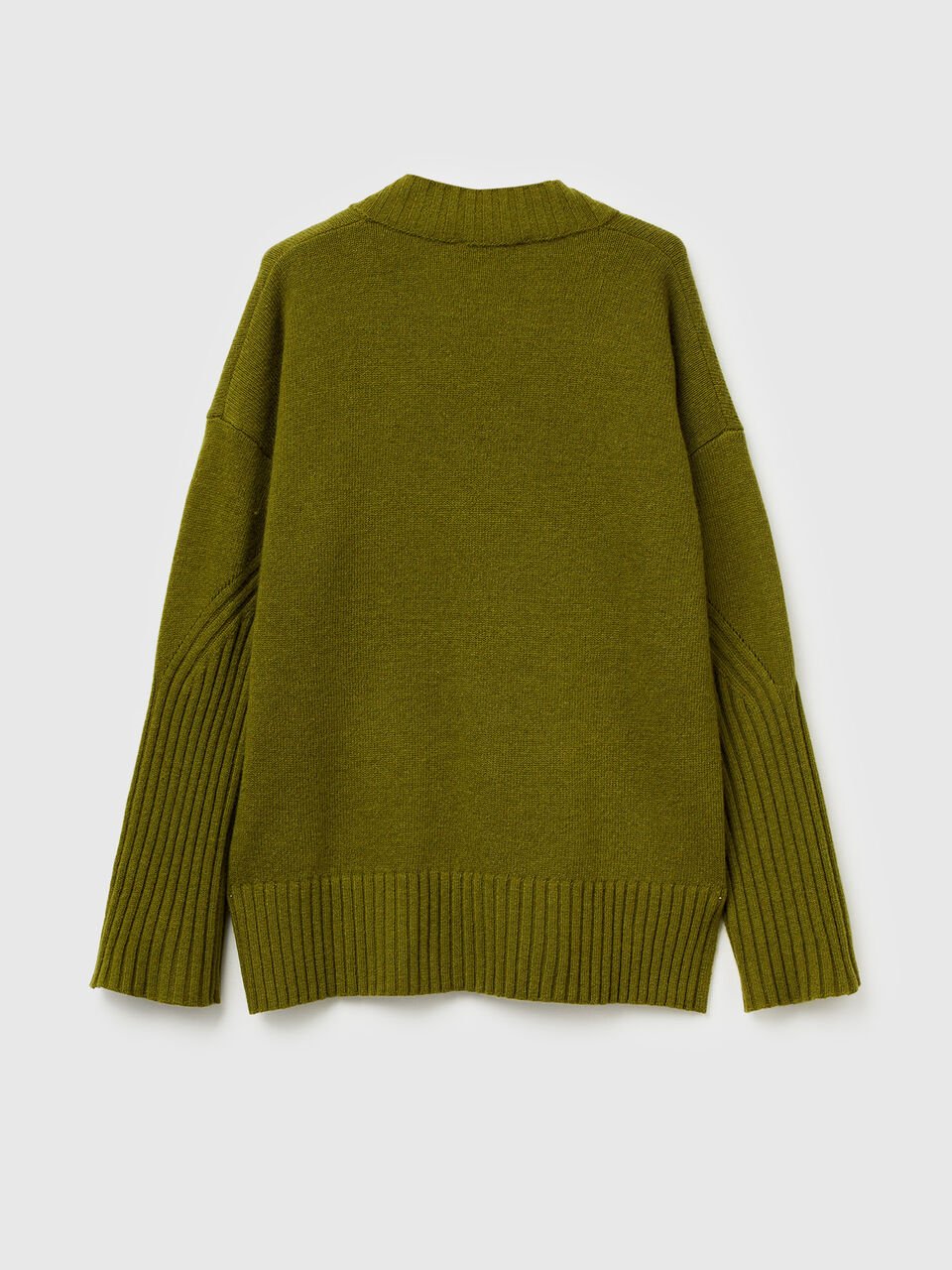 V NECK SWEATER L/S Women image number 2