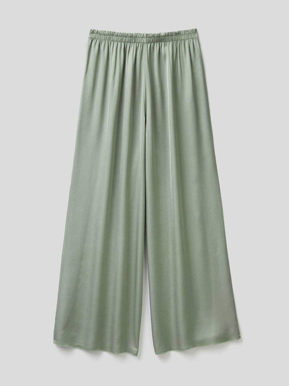 Palazzo trousers with drawstring image number 2