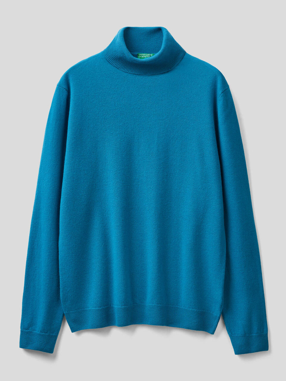Turtleneck in pure virgin wool image number 1