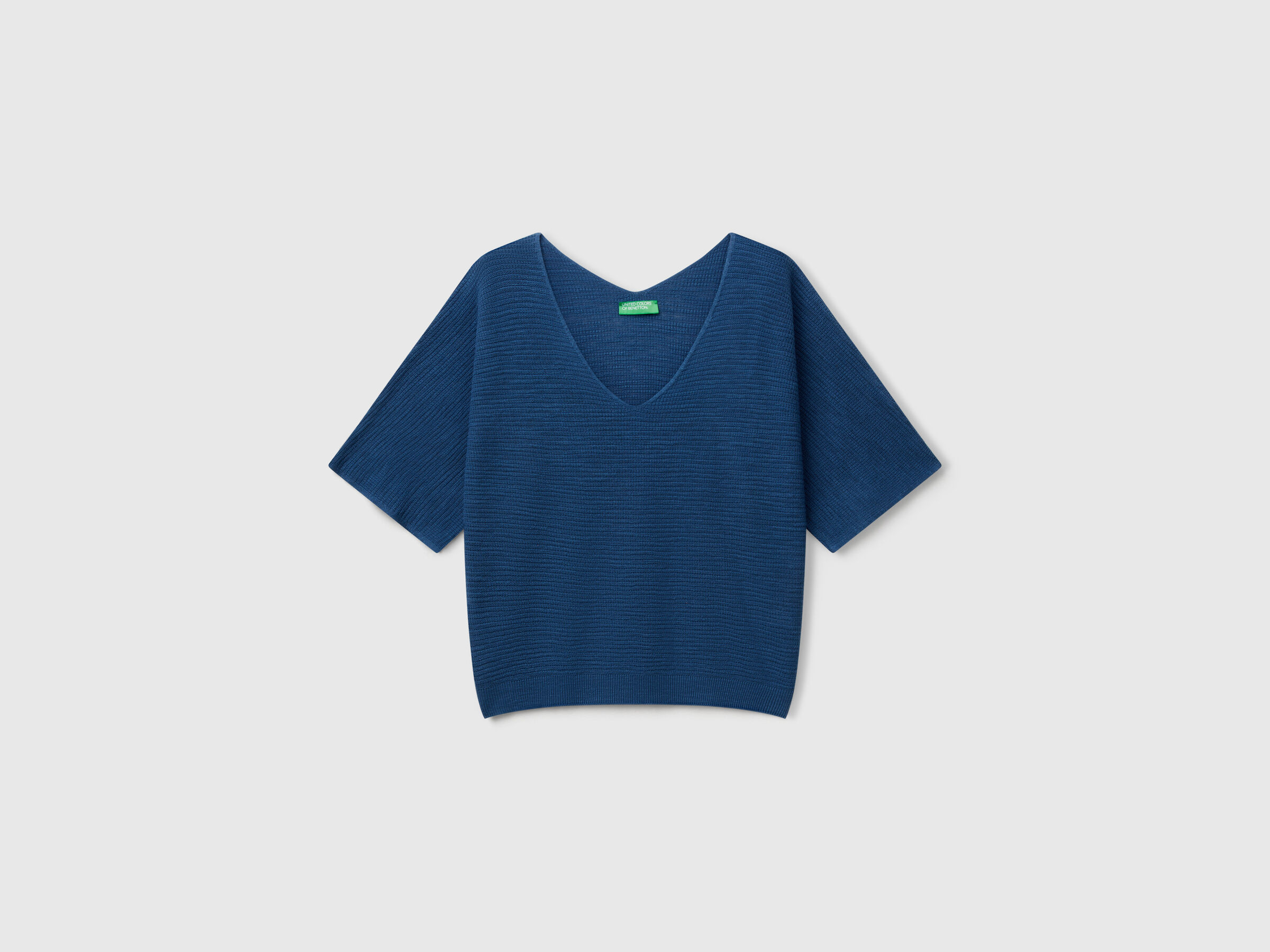 V NECK SWEATER H/S Women image number 4