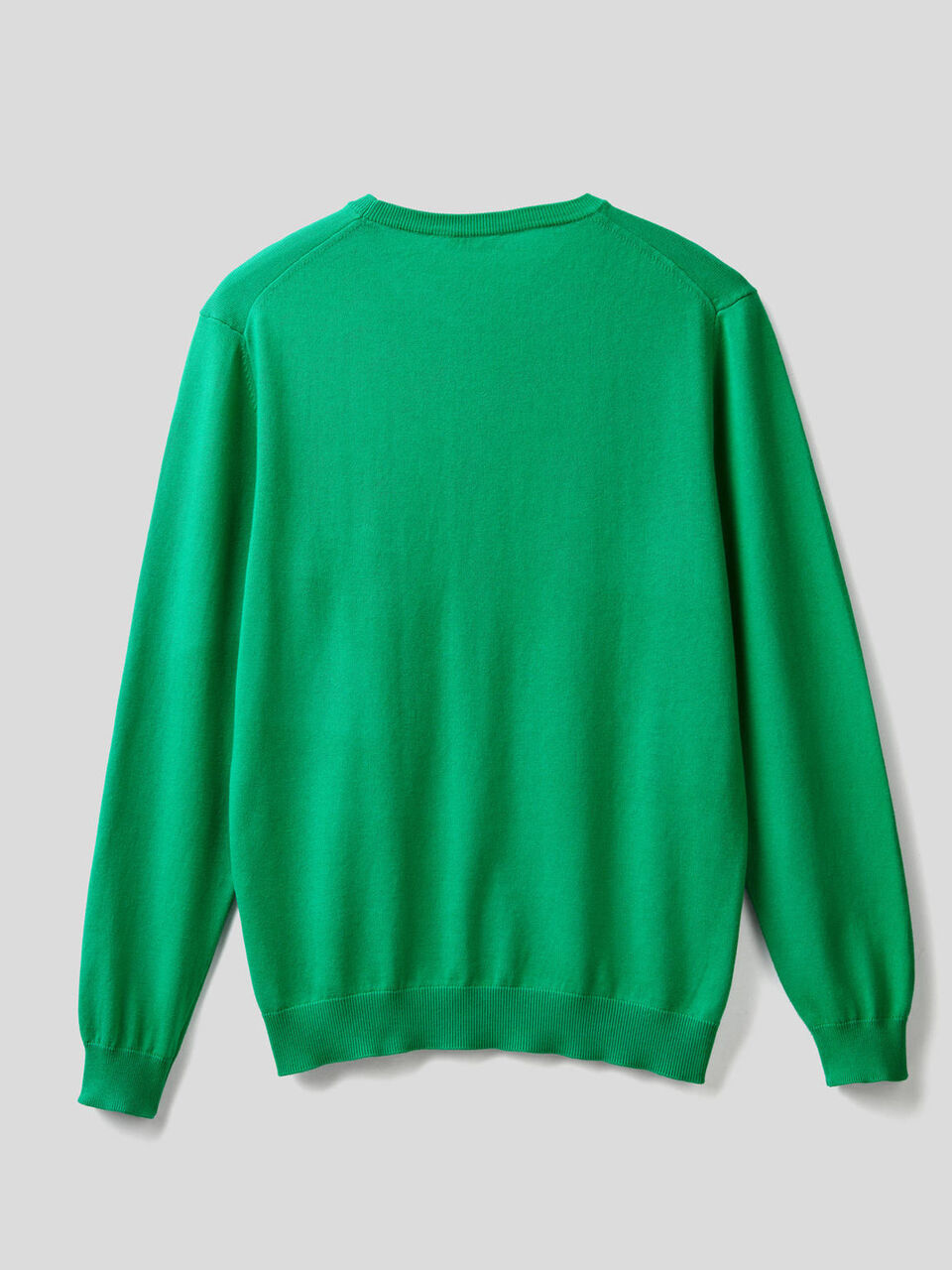 100% cotton crew neck sweater image number 2