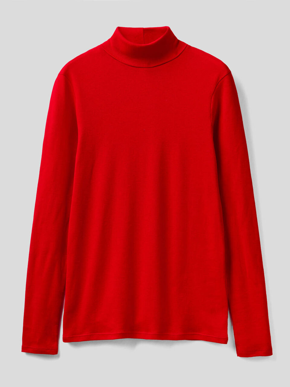 Long sleeve t-shirt with high neck image number 1