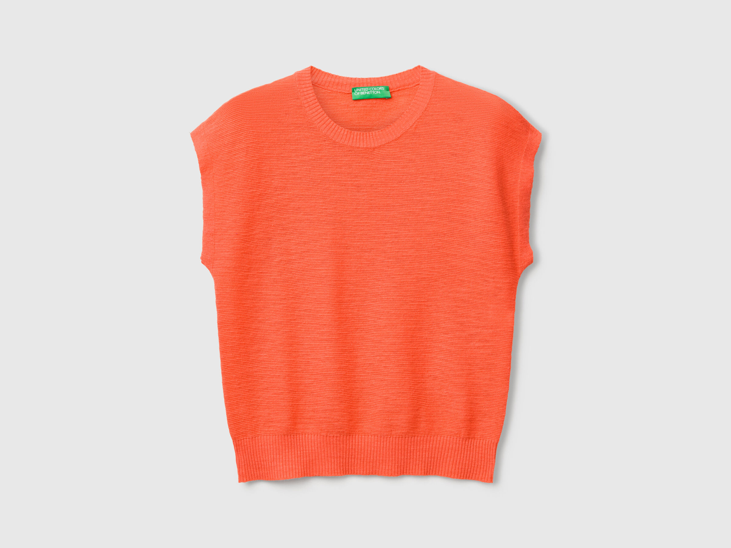 SLEEVELESS SWEATER Women image number 3