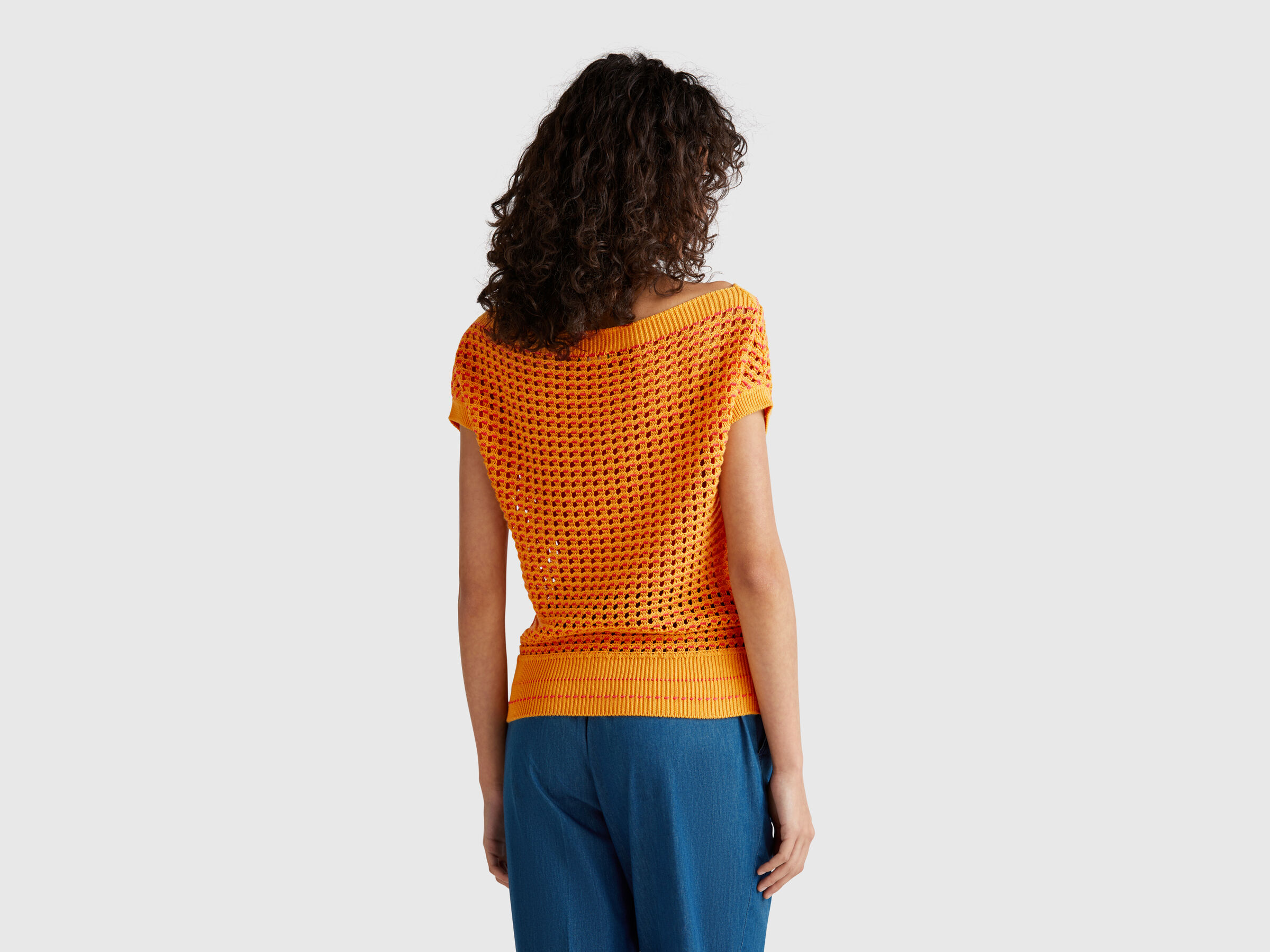 BOAT-NECK SWEATER. Women image number 1