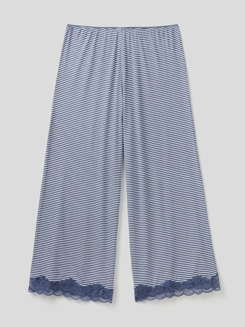 Trousers with lace insert image number 2