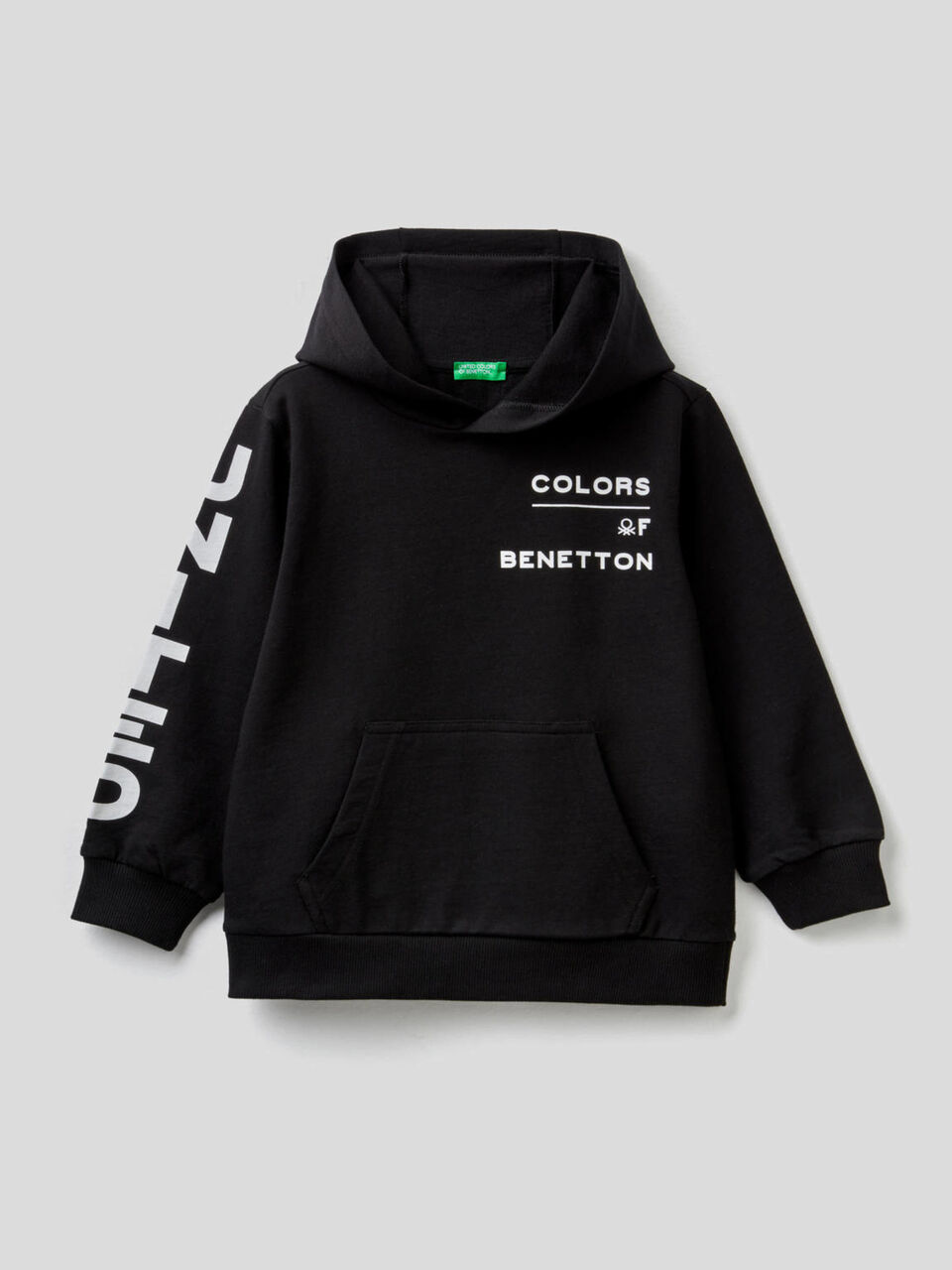 100% cotton hoodie image number 1