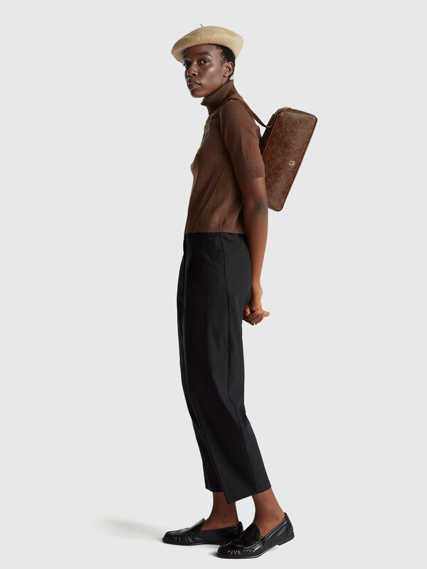 Trousers in viscose blend Women