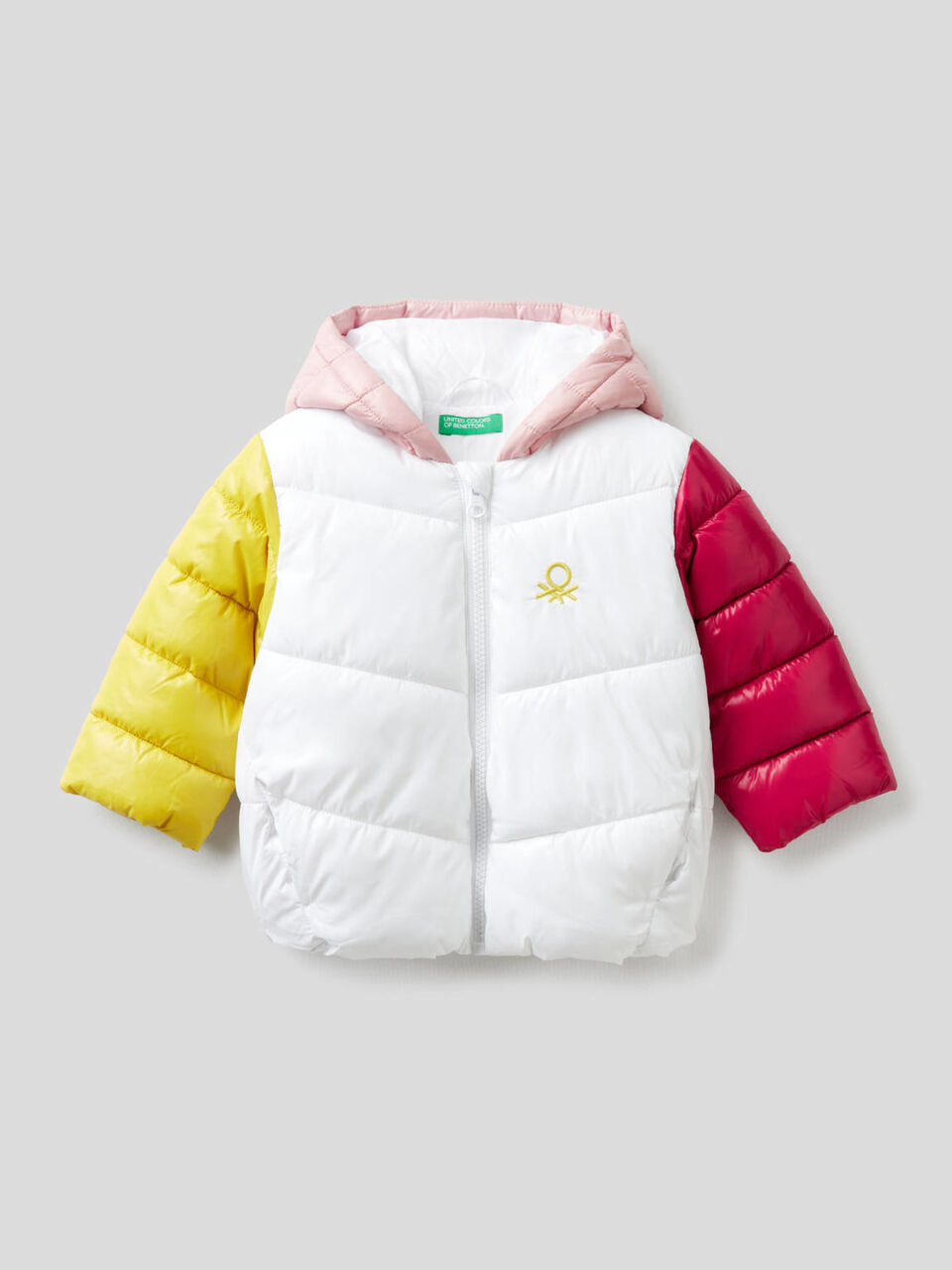 Padded jacket in recycled wadding image number 1