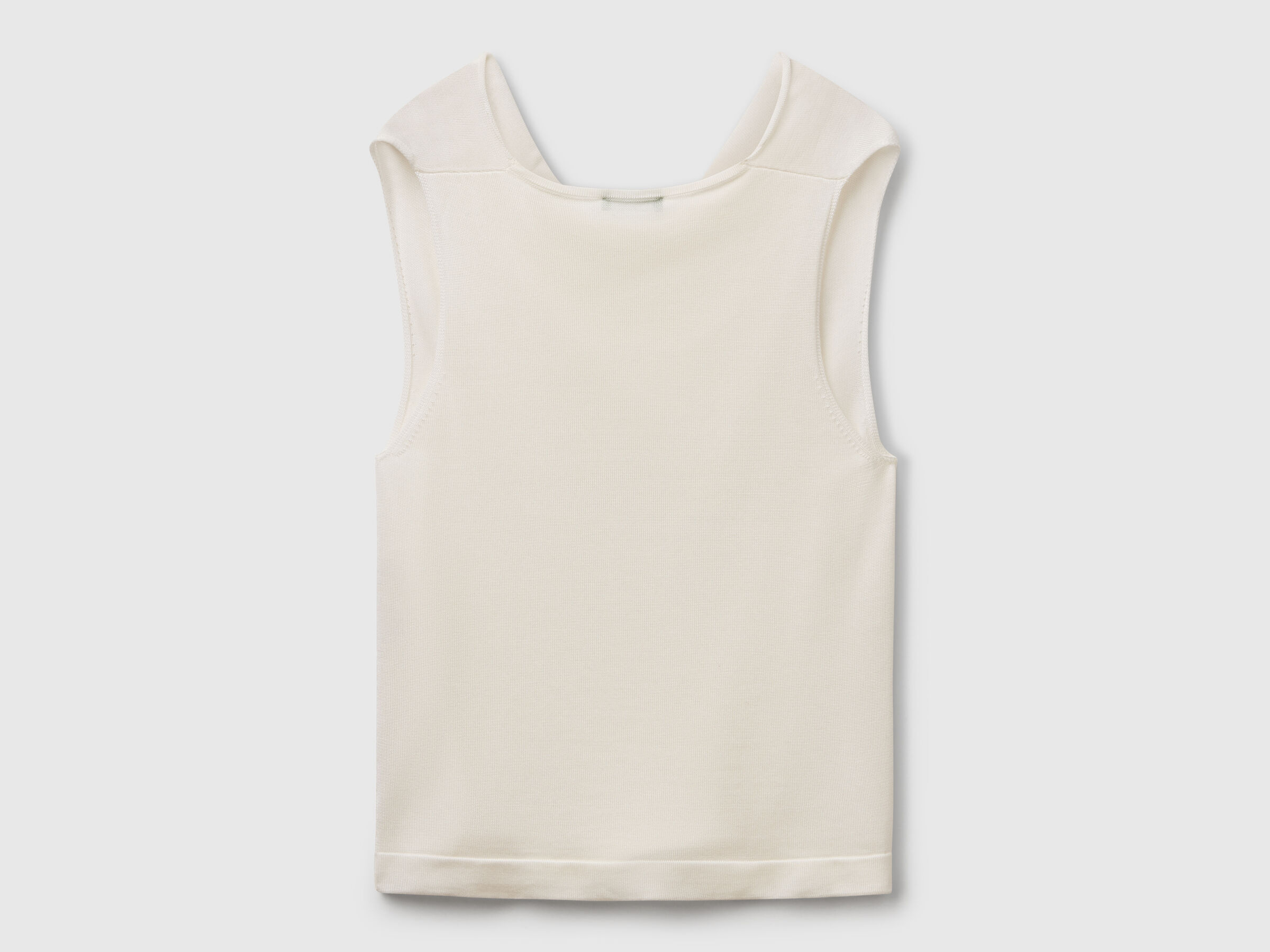 SLEEVELESS SWEATER Women image number 4