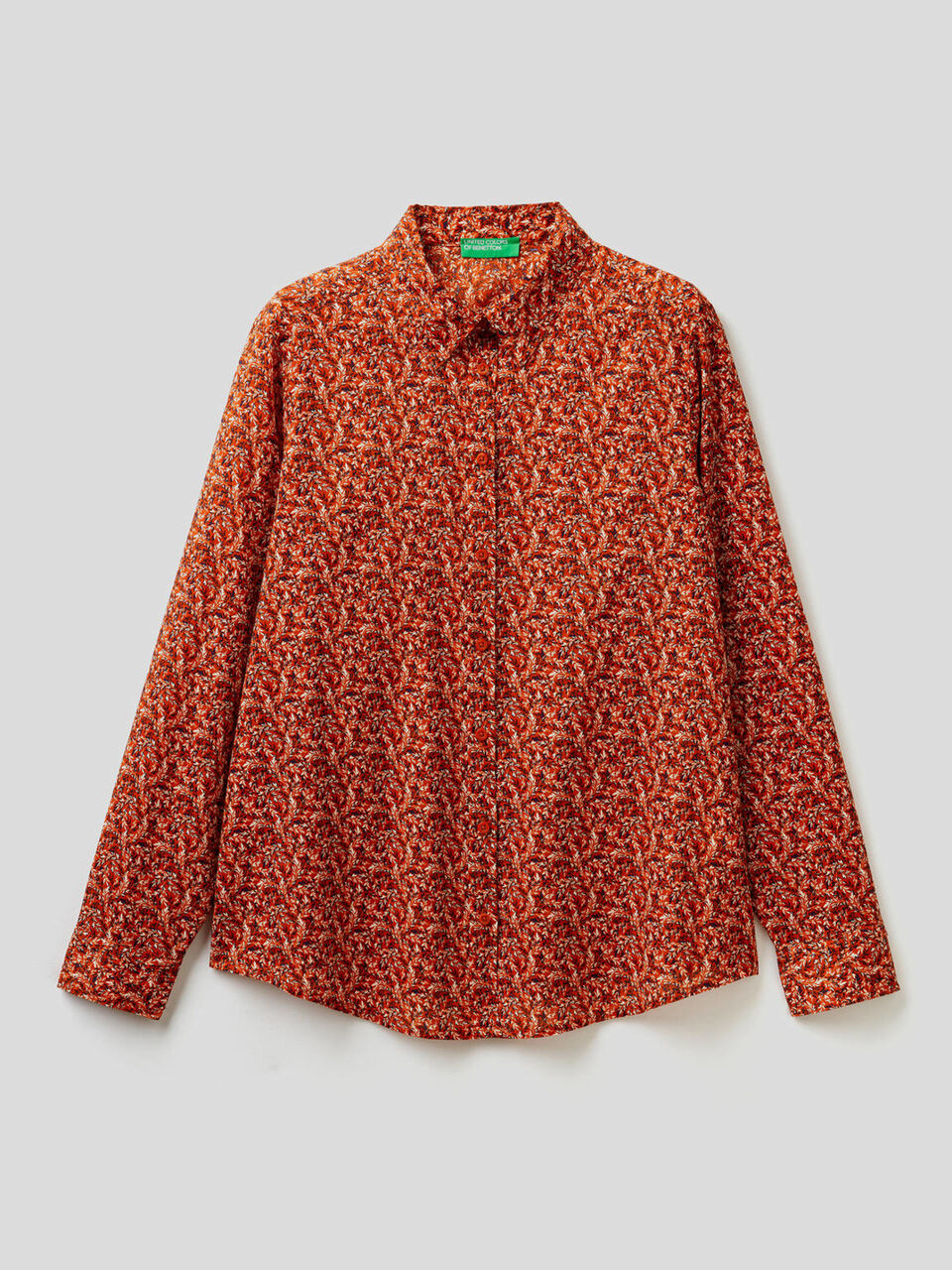 Shirt with allover pattern image number 1
