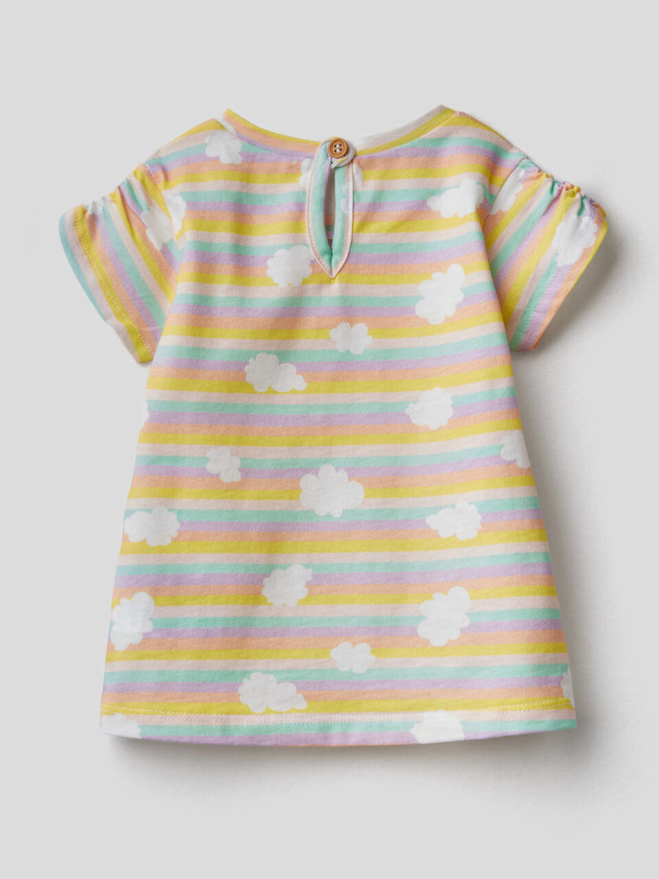 Printed t-shirt in 100% organic cotton image number 2
