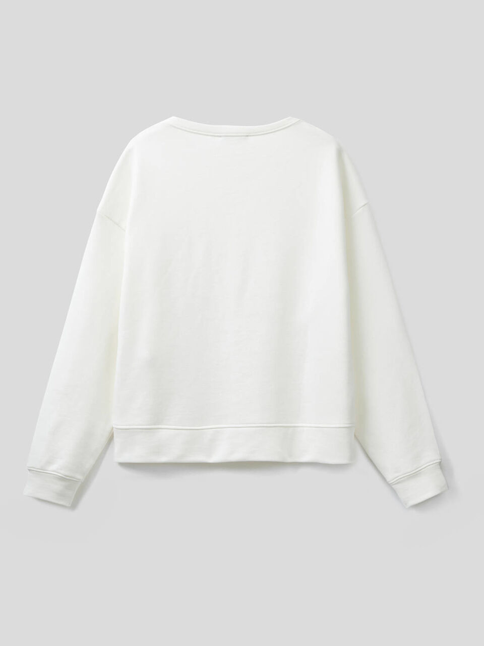 Cotton blend sweatshirt image number 2