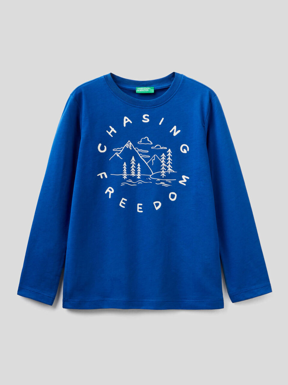 Long sleeve organic cotton t-shirt image number 1
