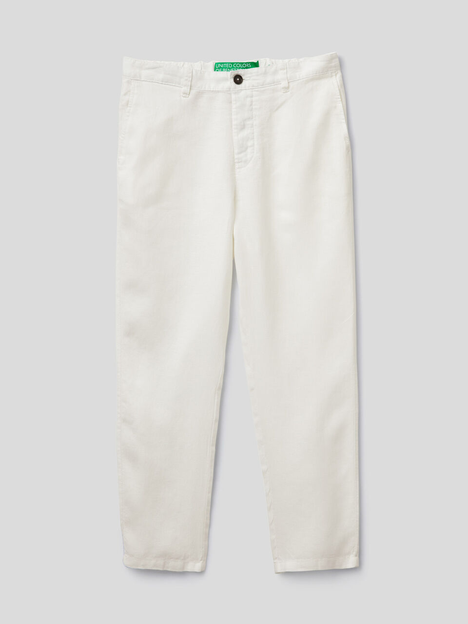 Chino pants in pure linen image number 1