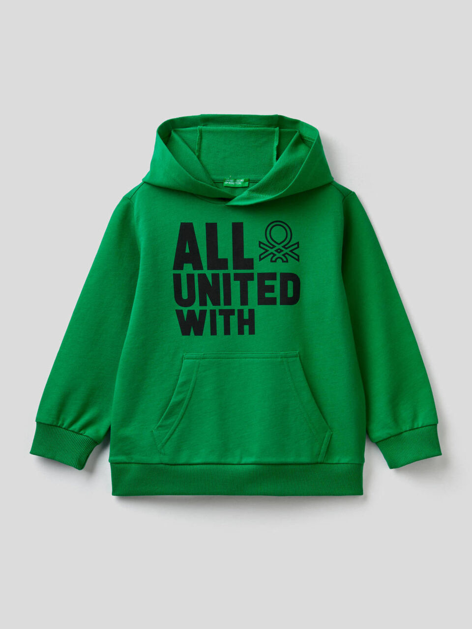 100% cotton hoodie image number 1