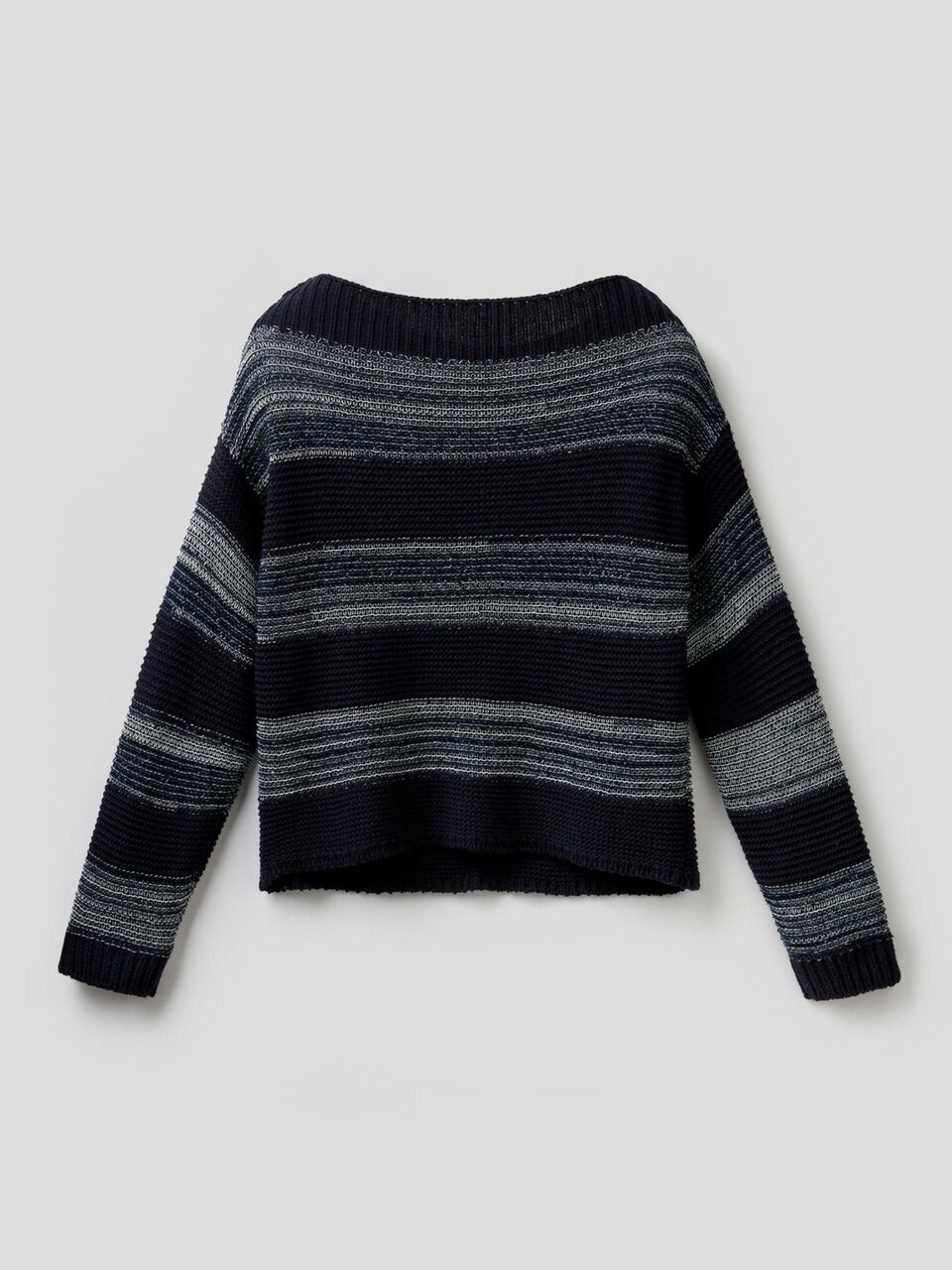 Striped sweater with sequins image number 2