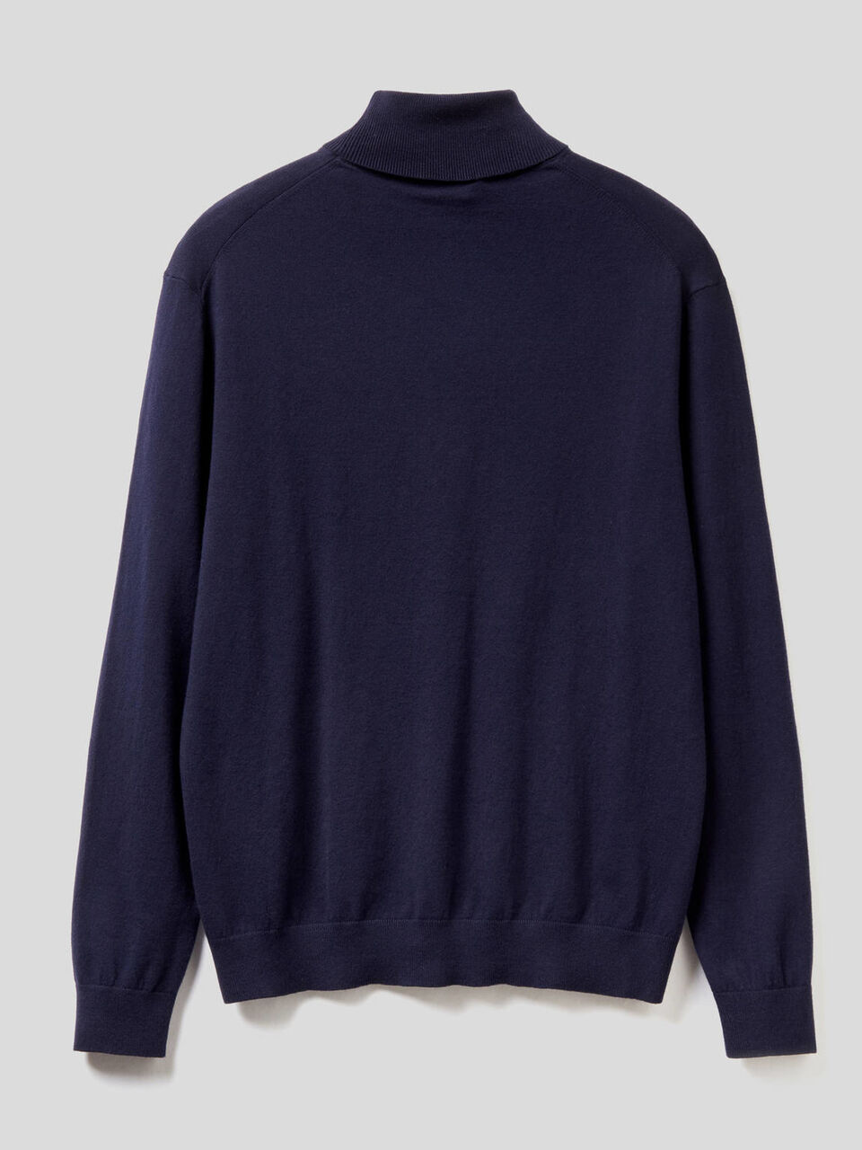 Stretch cotton blend turtleneck sweater image number 2