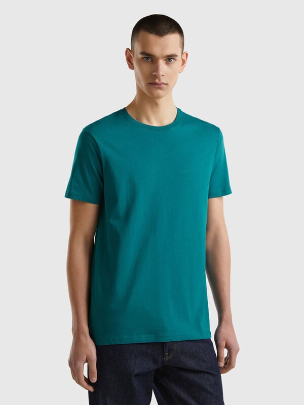 Teal green t-shirt Men