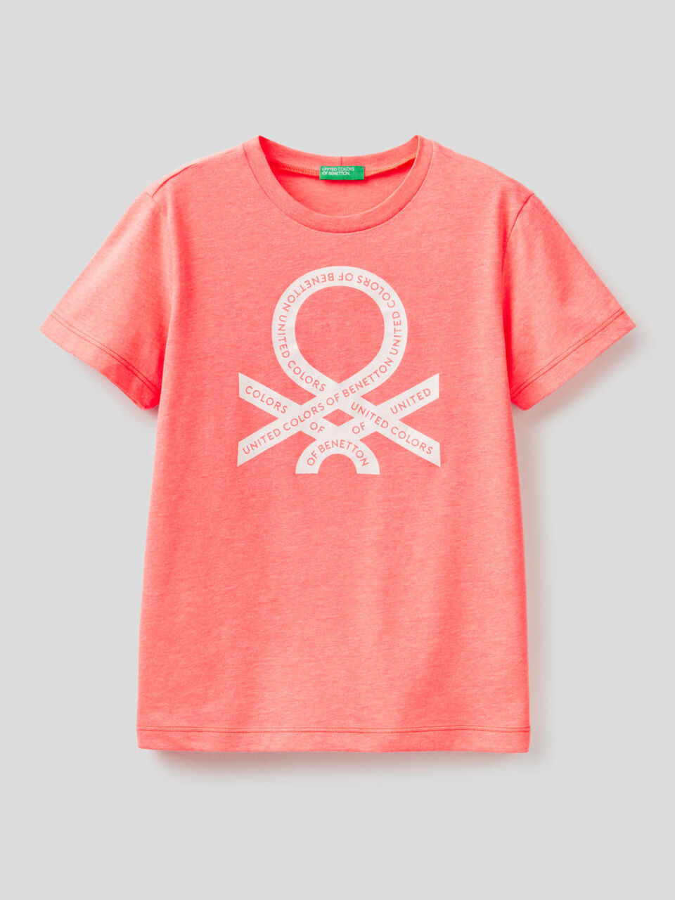 Neon t-shirt with printed logo image number 1