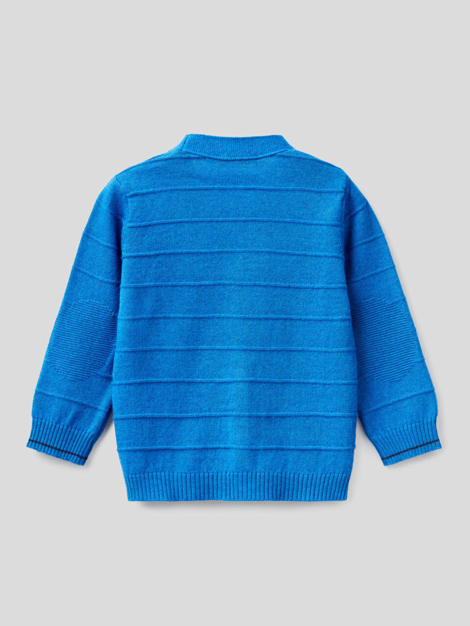 V-neck knit cardigan image number 2