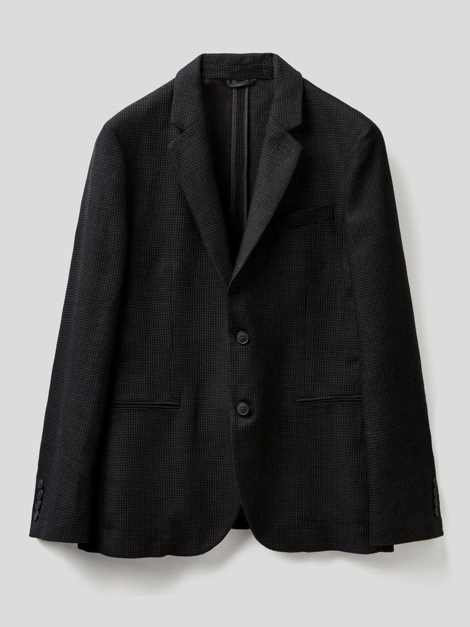 Slim fit blazer in linen blend image number 1