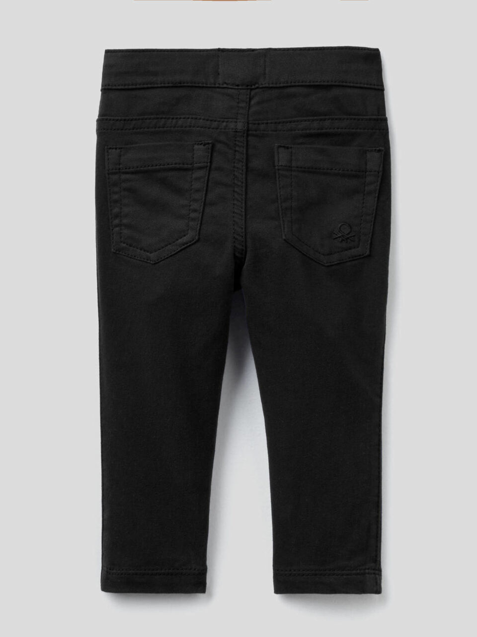 Trousers in stretch cotton blend image number 2