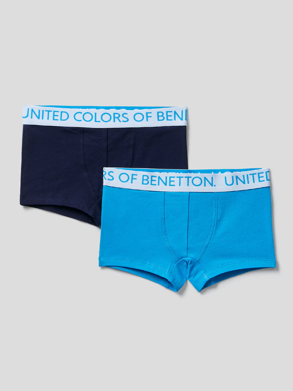 Two boxers with logoed elastic image number 1