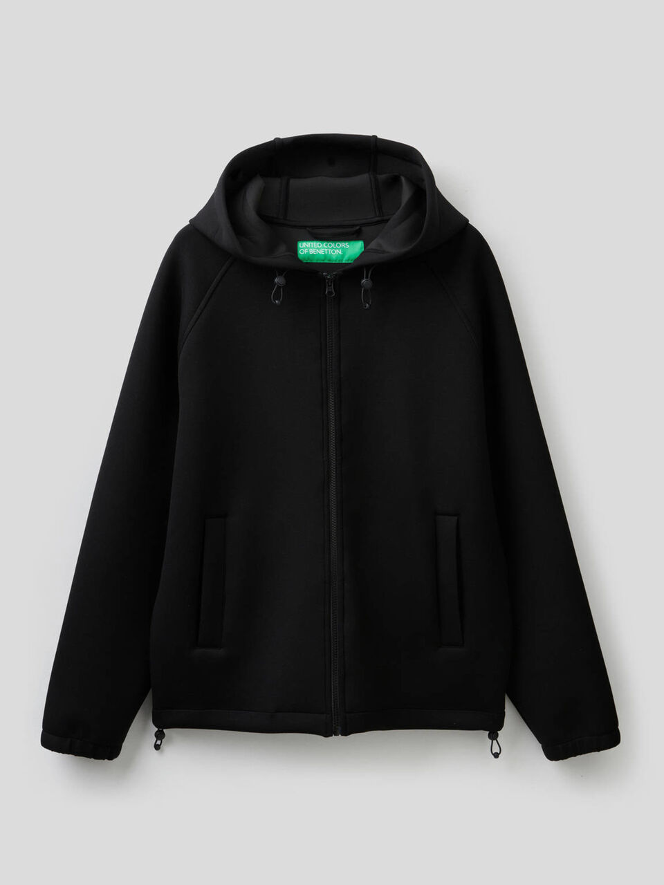 Neoprene jacket with hood image number 1