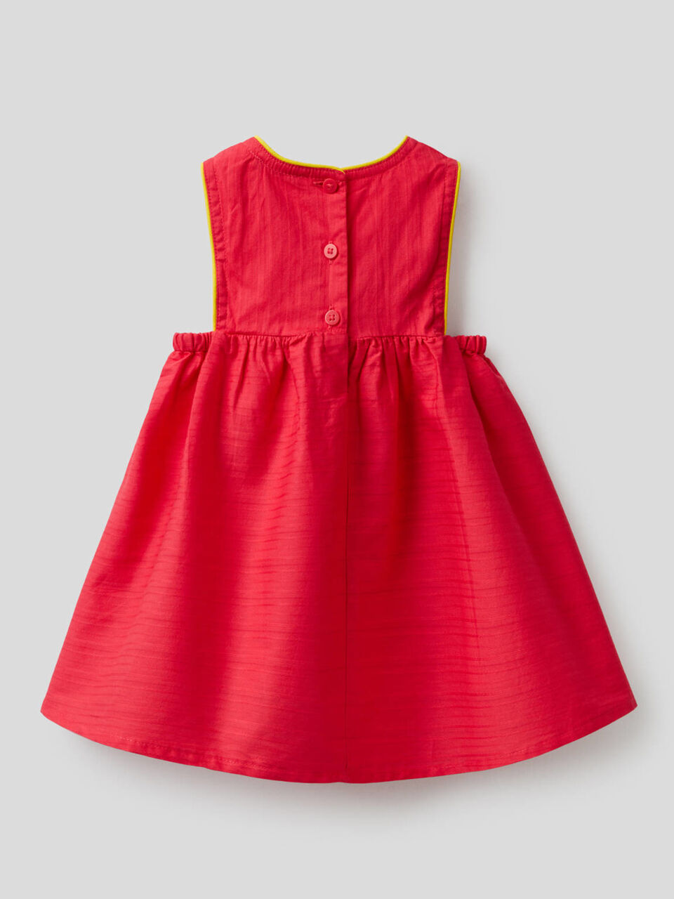 Cotton dress with wide skirt image number 2