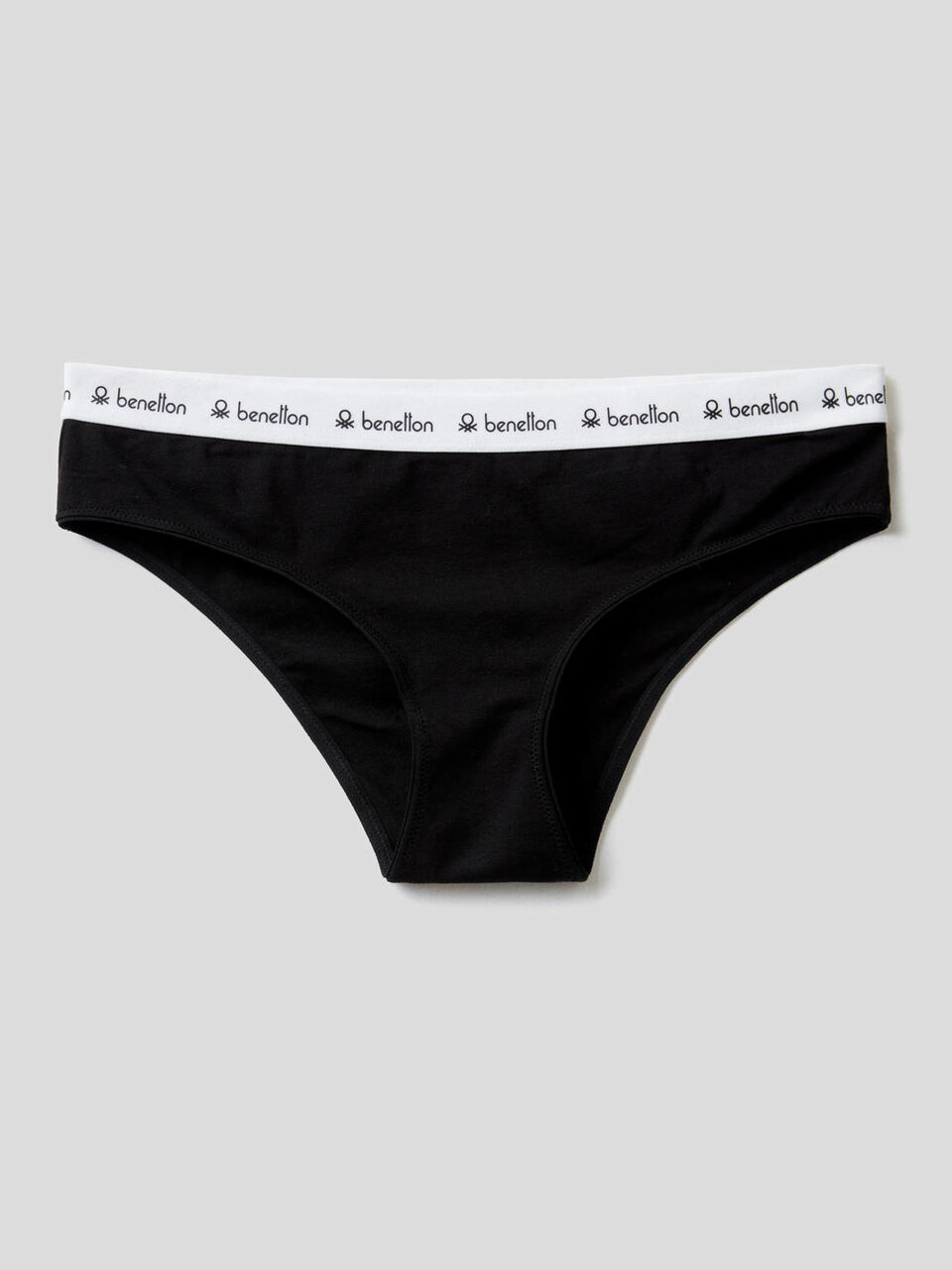 High-rise underwear in organic cotton image number 1