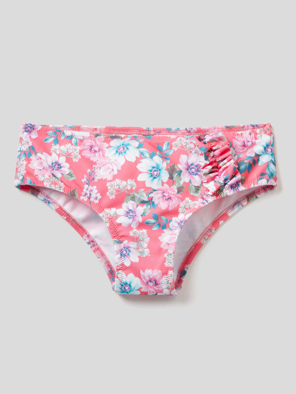 Floral pattern swim bottoms image number 1