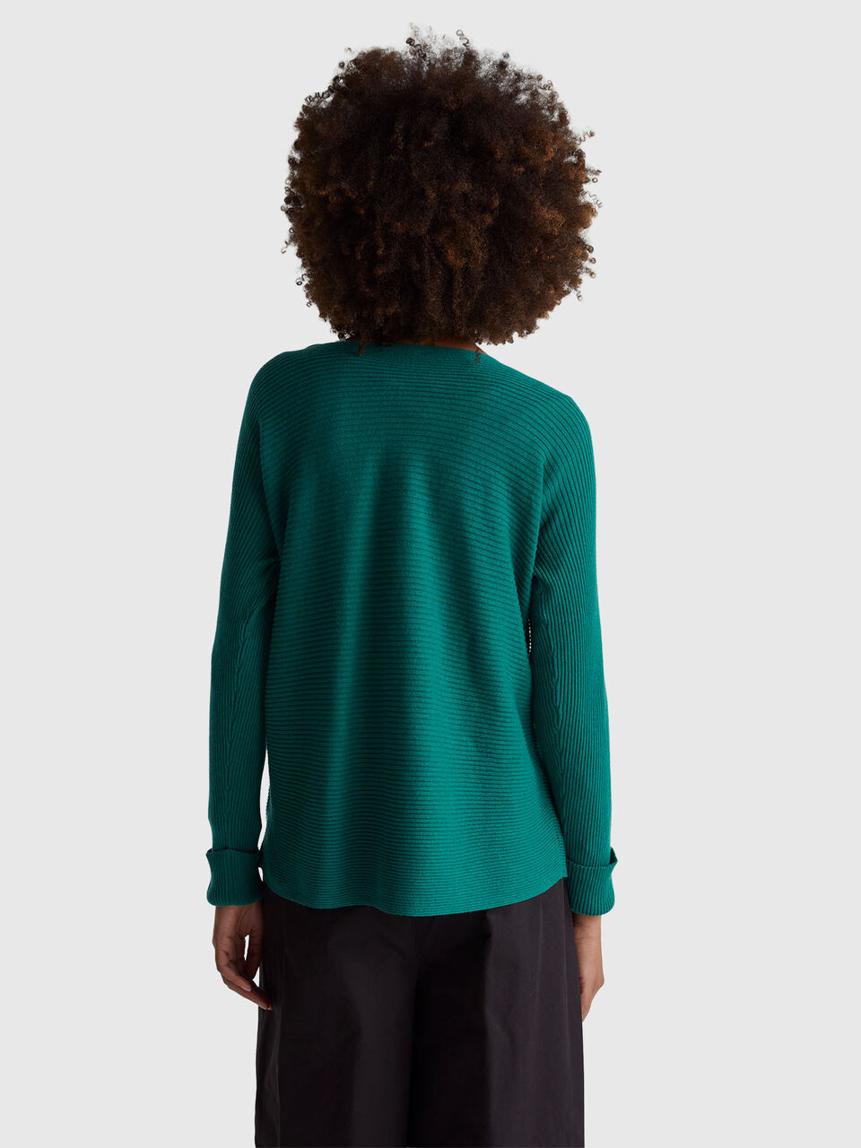 BOAT-NECK SWEAT.L/S Women image number null
