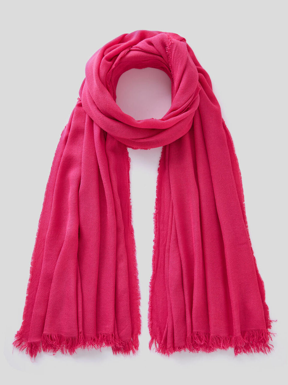 Scarf in solid color viscose image number 1